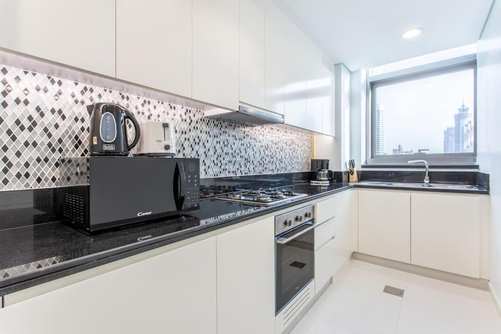 Paramount Hotel Midtown Flat With Burj Khalifa View Dubaï Extérieur photo